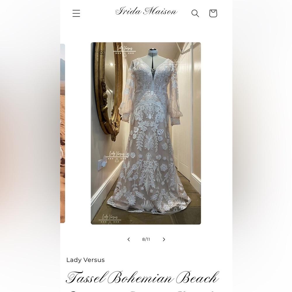 STUNNING Lace Wedding Dress